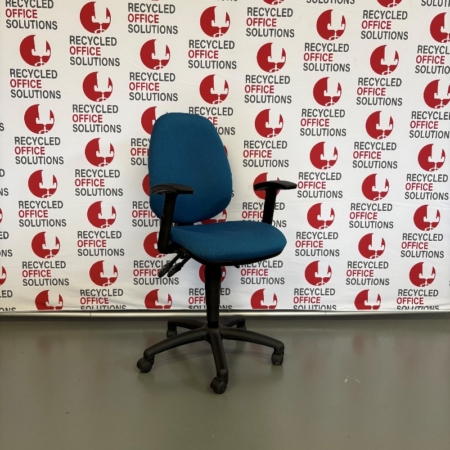 Turquoise 2 Lever Operator Chair