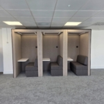 3 Person "Special Bob" Open Work Booth
