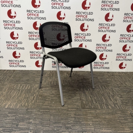 Black Mesh Back Meeting Chair
