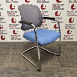 Blue mesh Back Meeting Chair