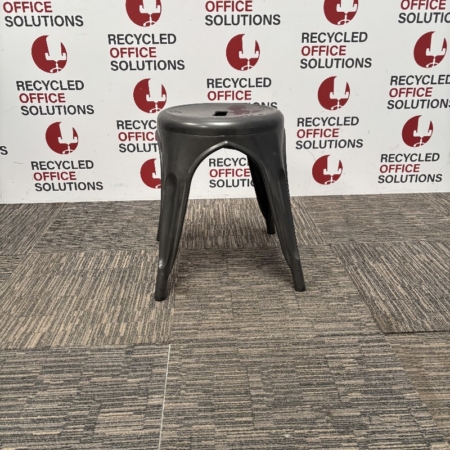 Low Industrial Metal Stacking Stool