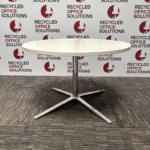 White Round Coffee Table